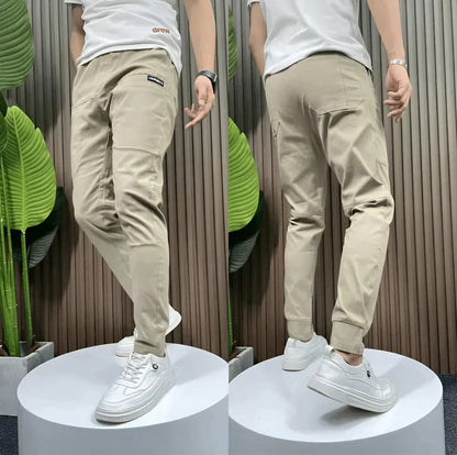 Moris | Pantalon cargo élastique haut de gamme