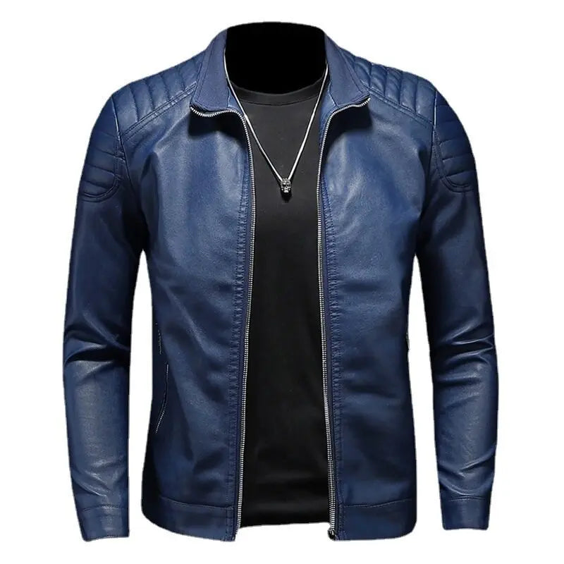 Nolan - Veste en cuir premium
