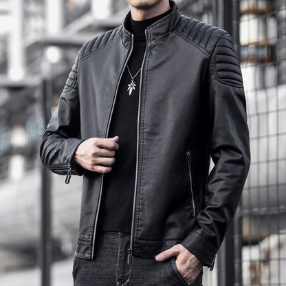 Nolan - Veste en cuir premium