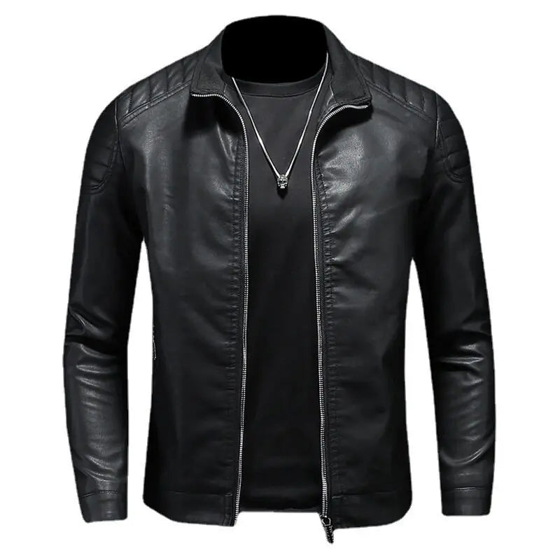 Nolan - Veste en cuir premium