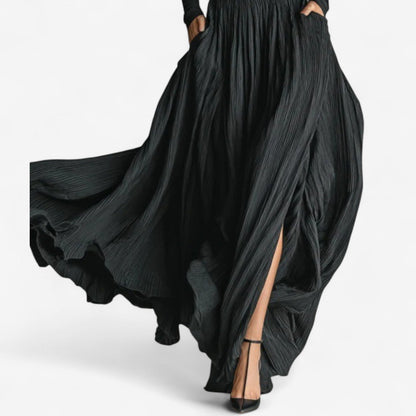 Edith - Raquel – Robe maxi taille haute