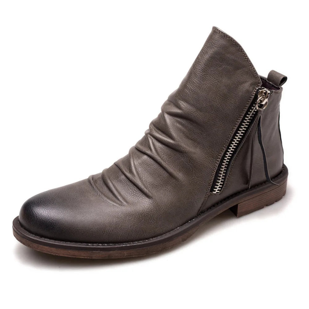 Owen - Bottines Chelsea en cuir