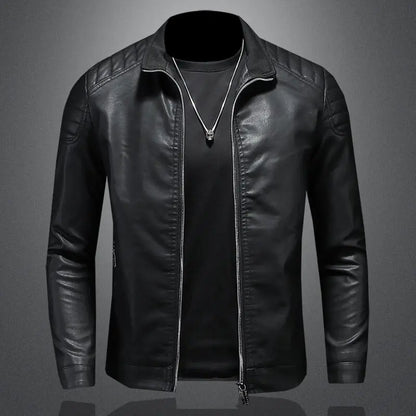 Nolan - Veste en cuir premium