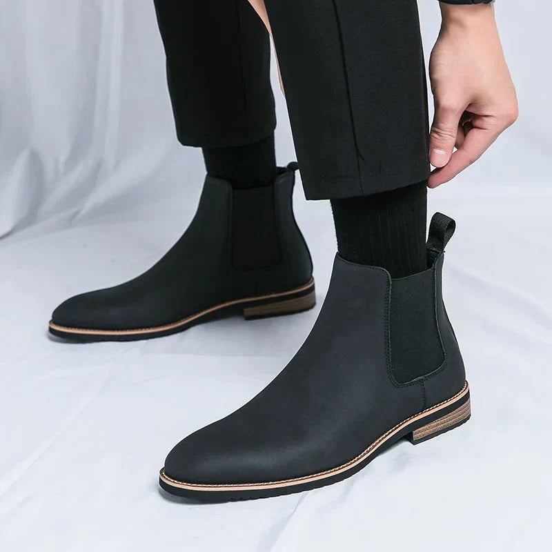 Laurent - Bottines Chelsea en cuir