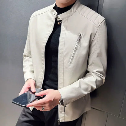 alexis - Veste en cuir élégante