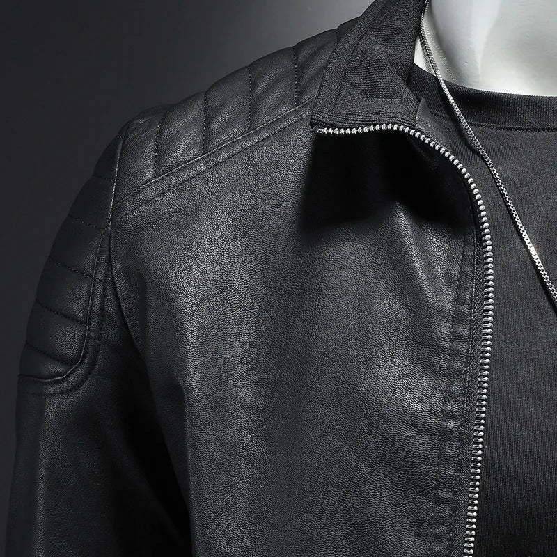 Nolan - Veste en cuir premium