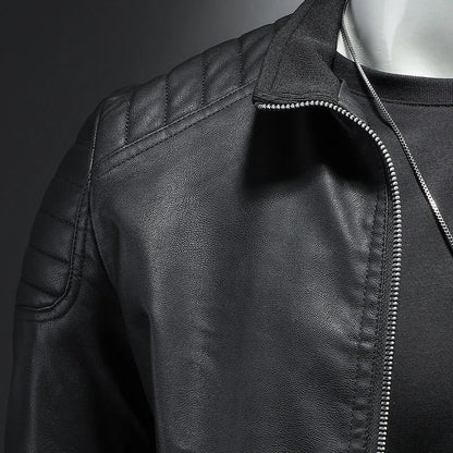 Nolan - Veste en cuir premium