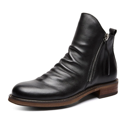 Owen - Bottines Chelsea en cuir