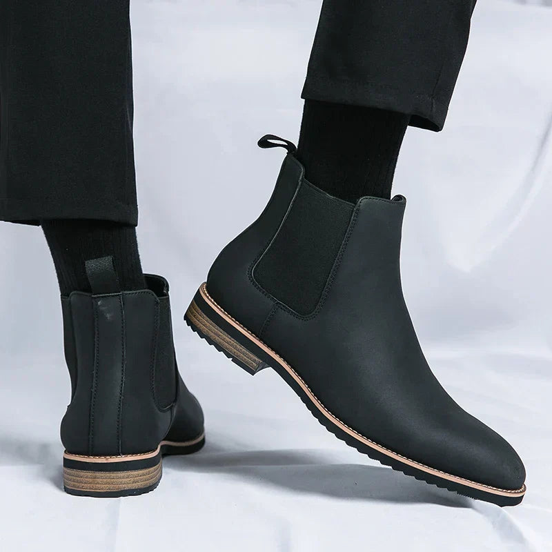 Laurent - Bottines Chelsea en cuir