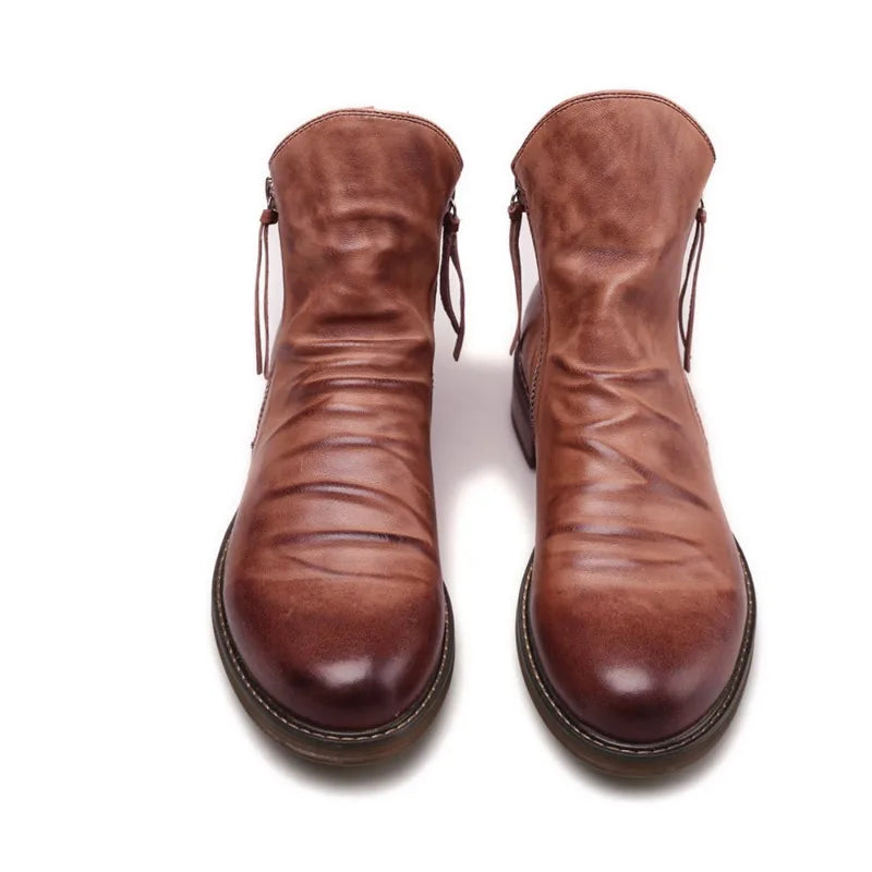 Owen - Bottines Chelsea en cuir