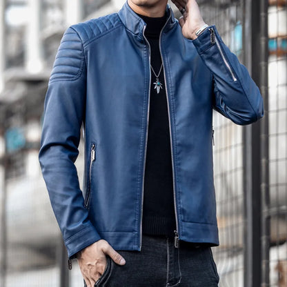 Nolan - Veste en cuir premium