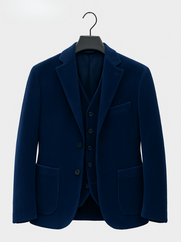 Shelby™ | Ensemble 2 pièces : blazer et gilet en velours