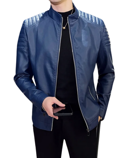 Nolan - Veste en cuir premium