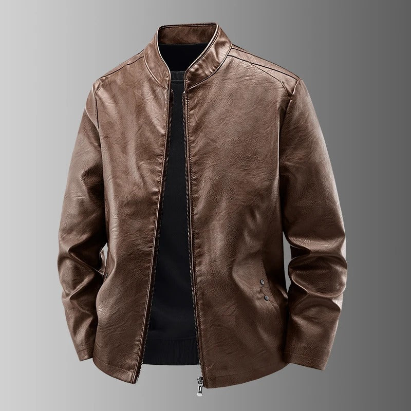 Adrien - Blouson de moto en cuir