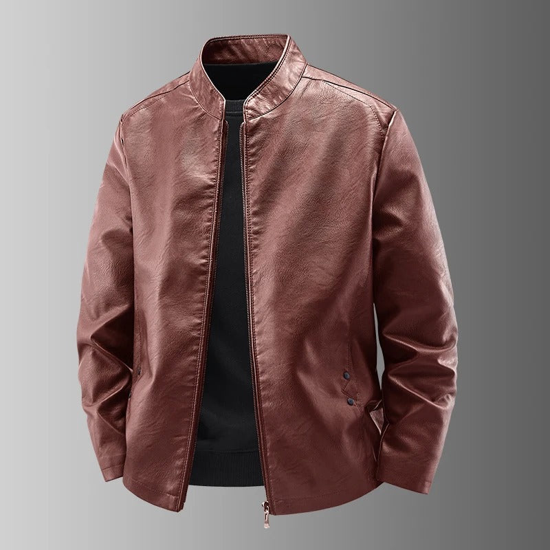 Adrien - Blouson de moto en cuir