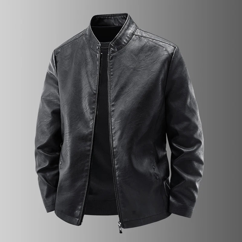 Adrien - Blouson de moto en cuir