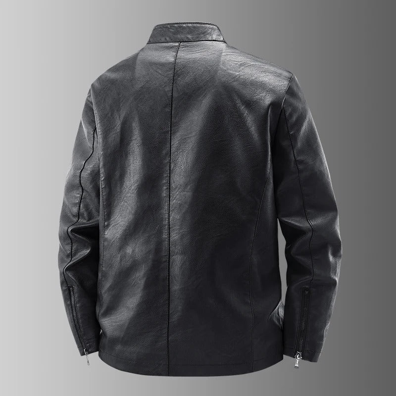 Adrien - Blouson de moto en cuir