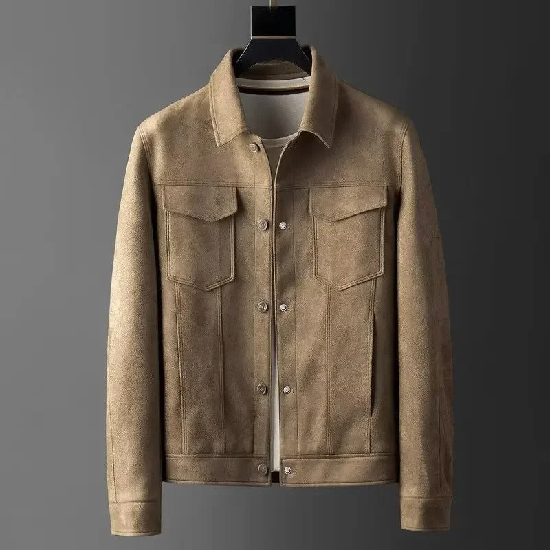 Gabin - Veste en cuir chic