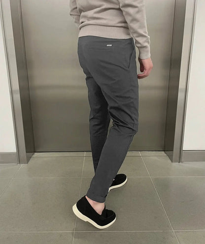 Maxime | Pantalons chino élastiques slim de luxe