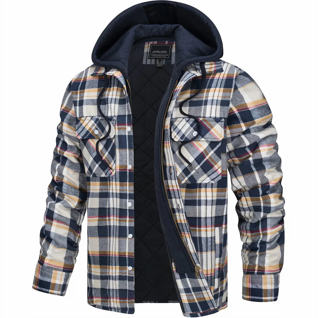 Marcel – Manteau Homme Chaud en Mélange de Laine Premium